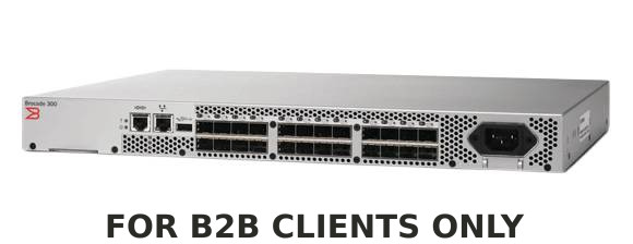 BR300 Switch BROCADE 8x Active LIC:Fabric