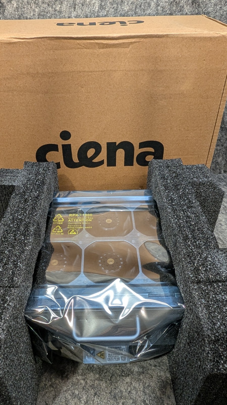 CIENA NTK507QA - OME 6500-7 PACKET-OPTIC Cooling Fan Module WOCUA18KAA 🔥New🔥