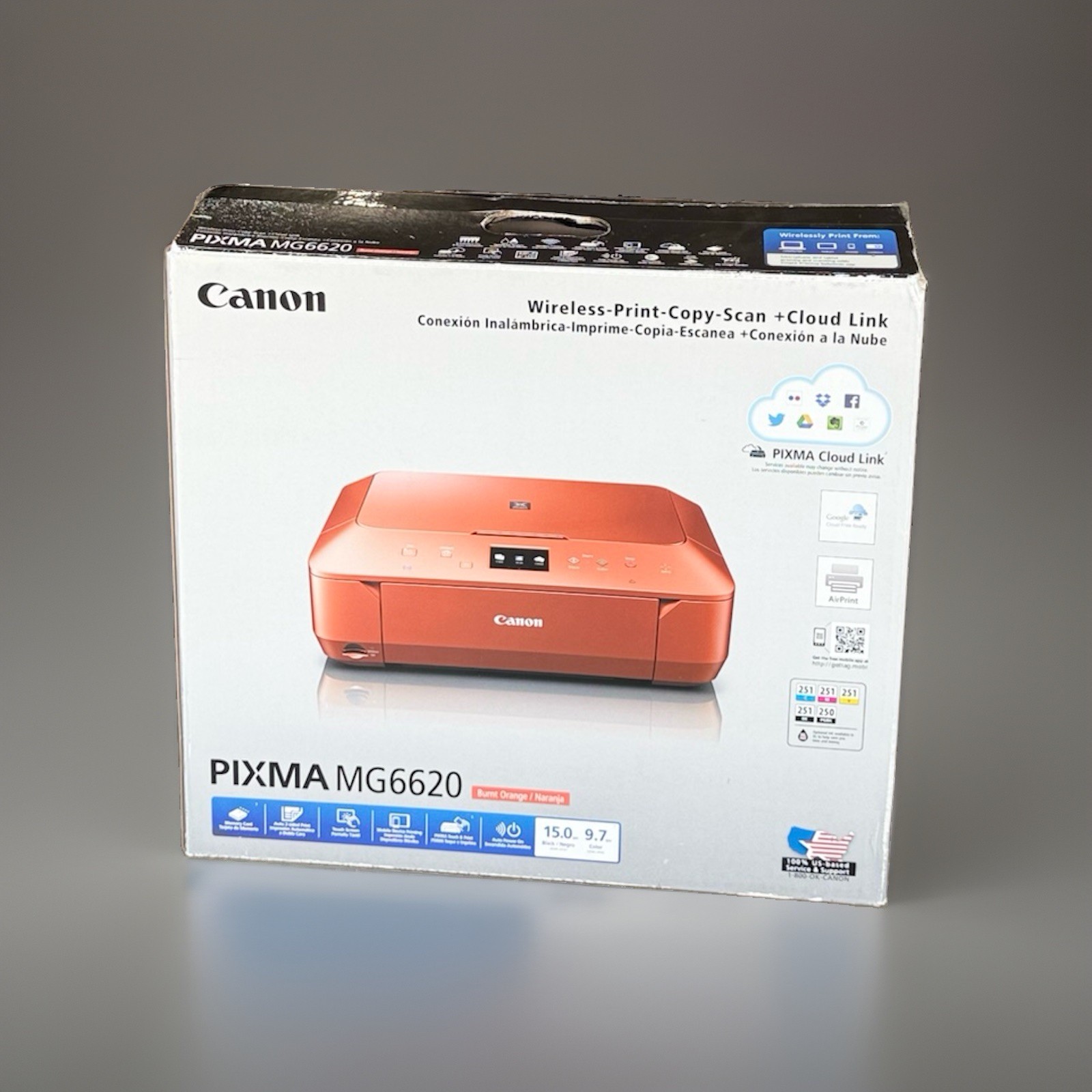 ✅BRAND NEW✅Canon Pixma MG6620 Wireless Inkjet Photo AIO Printer✅FREE SHIPPING✅