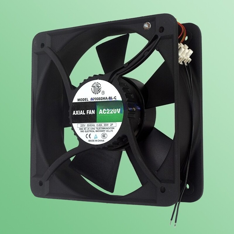 G20060HA2BL-C Axial Fan 200x200x60mm AC220V 0.48A 65W 20CM 2Pin New