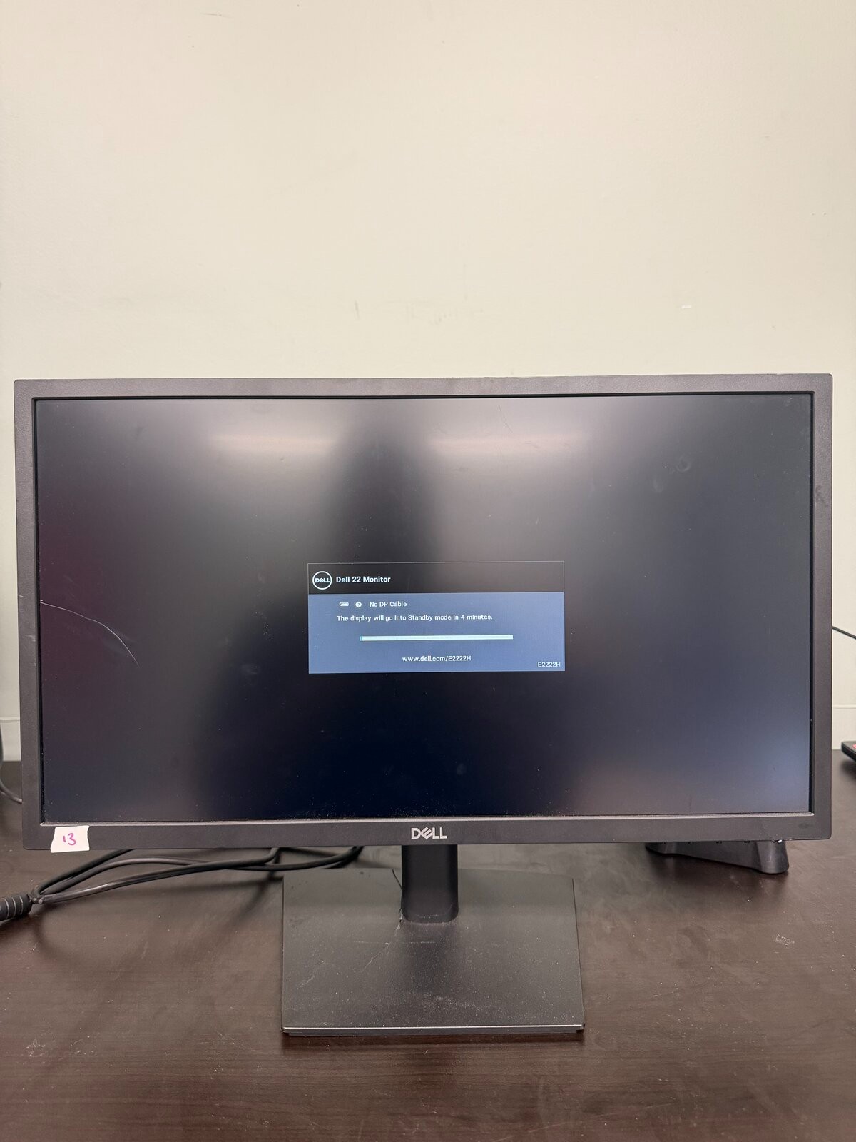 Dell E2222H 22" (21.5") 1080p Monitor HDMI VGA - Tested - Screen Scratch