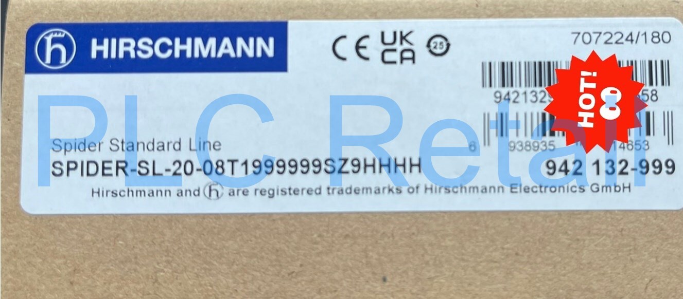 NEW HIRSCHMANN industrial switch SPIDER-SL-20-08T1999999SZ9HHHH Fast delivery