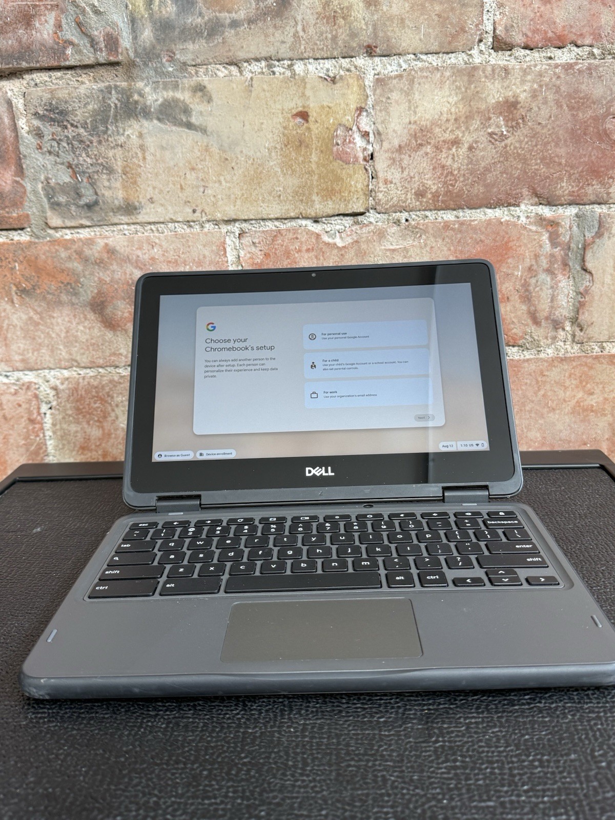 Dell Chromebook 3100 2-in-1 Touchscreen 11.6" Intel N4020 4GB RAM 32GB eMMC 2021