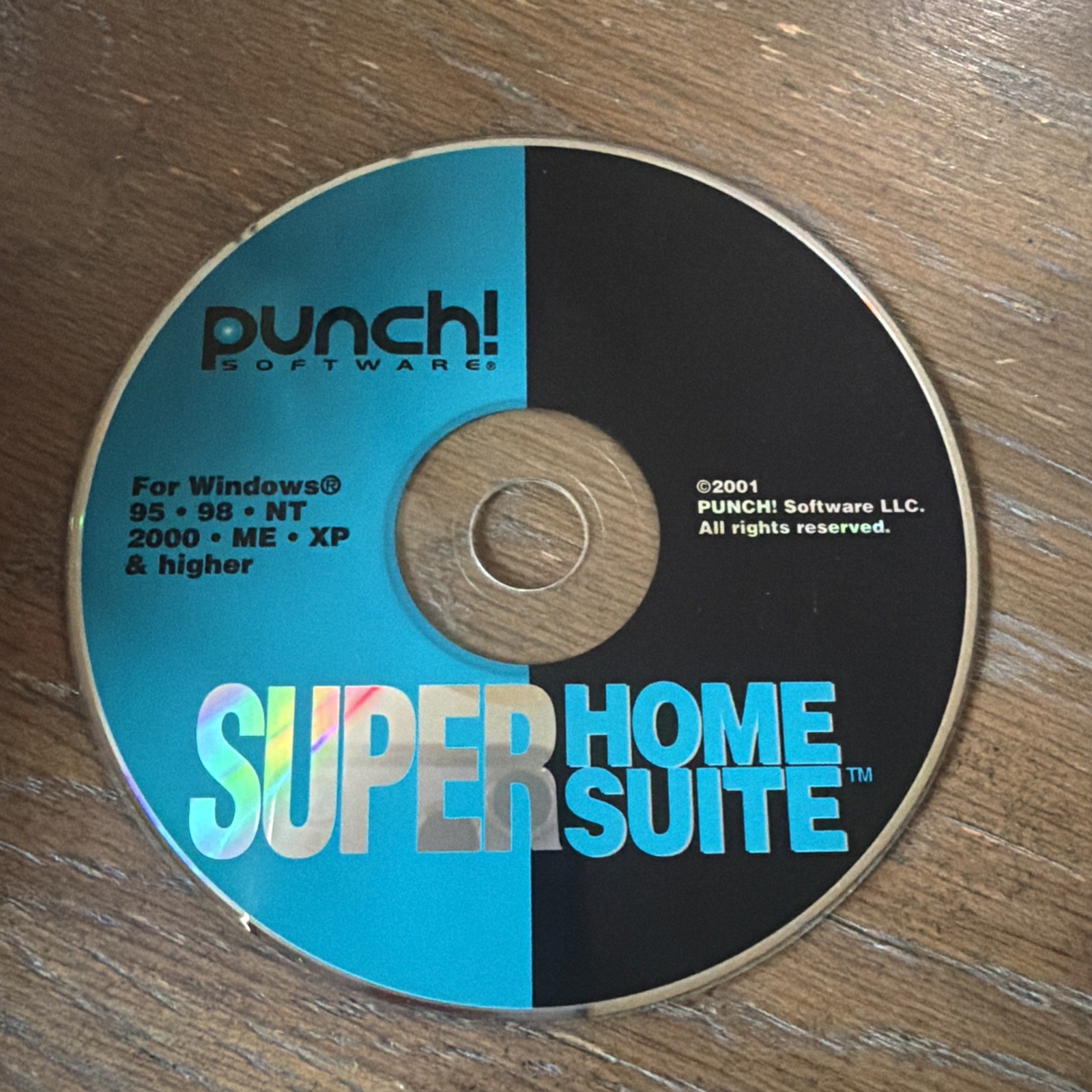 Punch Super Home Suite 2001 CD-ROM Win 95 And Up Cd Only