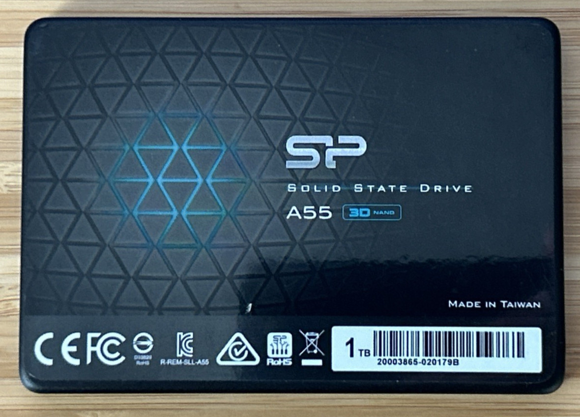  Silicon Power SPCC A55 1TB 2.5" 6Gb/s SATA SSD LOW WRITE *CDI INCL. 100% Health