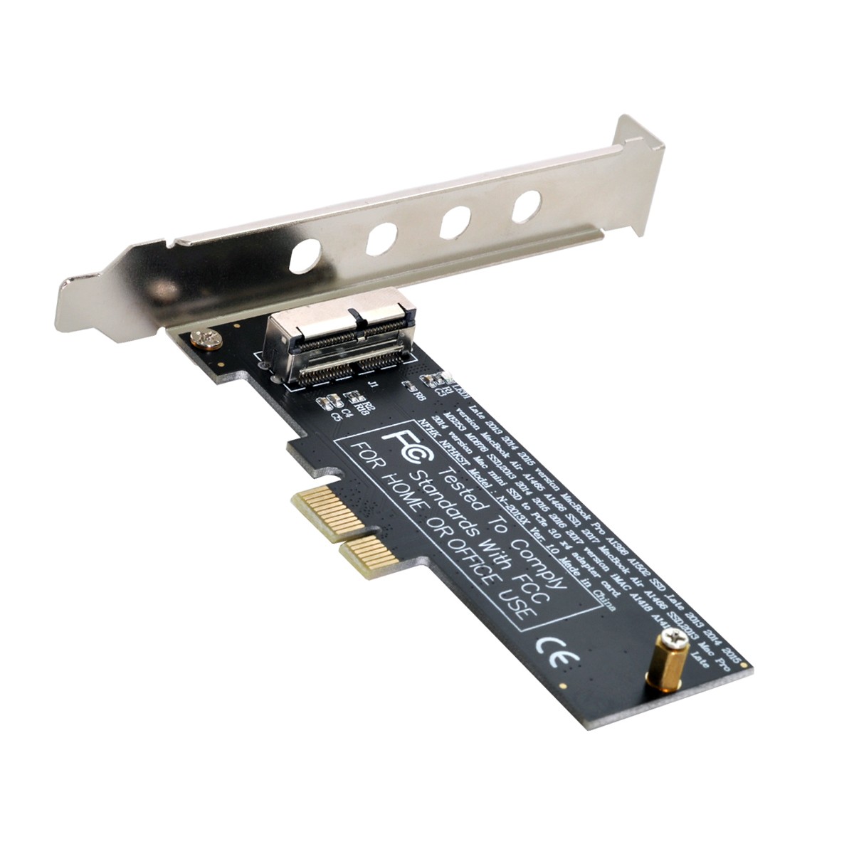 Cablecy PCI-E 1X 12+16Pin 2013-2017 Mac Pro Air for A1493 A1502 A1465 A1466