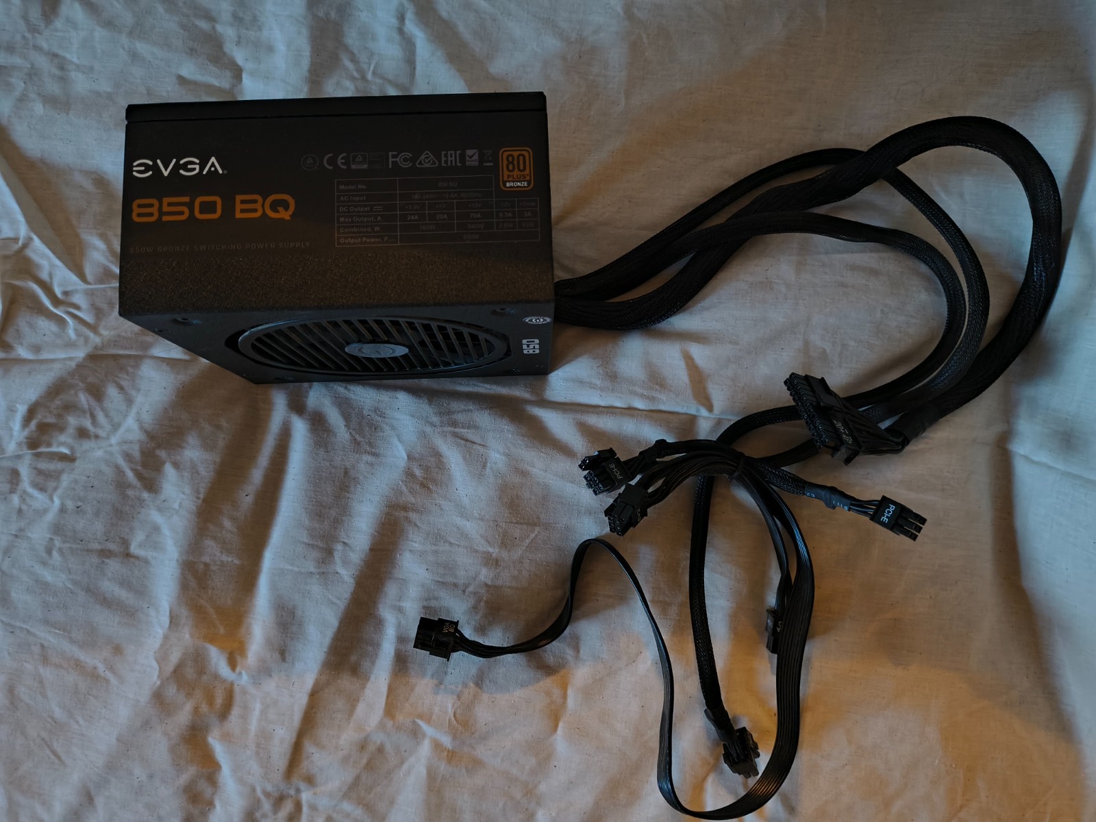 evga 850 bq power supply