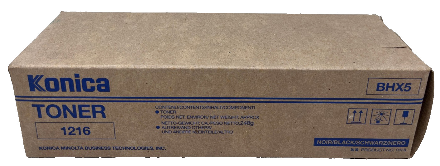 KONICA BHX5 1216 ORIGINAL BLACK TONER FOR 2223T/UBIX-121 [A BOX]