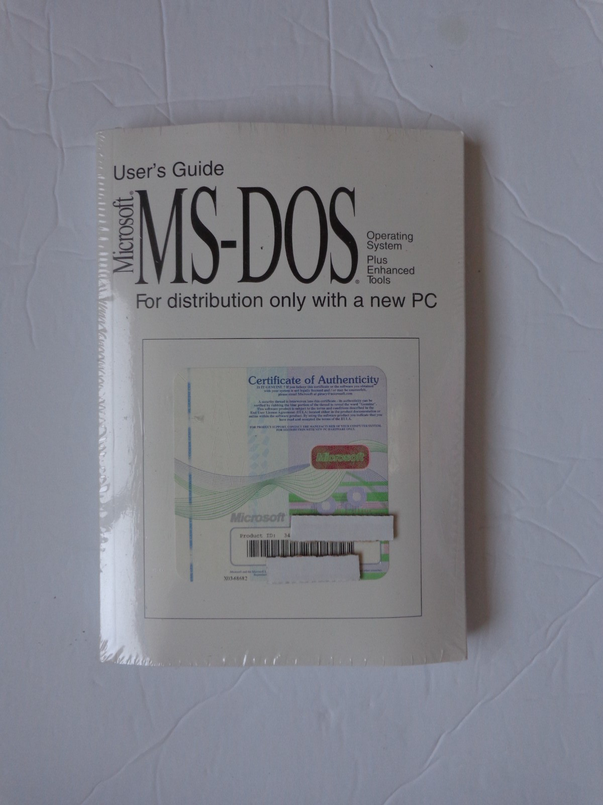 Microsoft MS-DOS 6.22 Plus Enhanced Tools. Unopened.