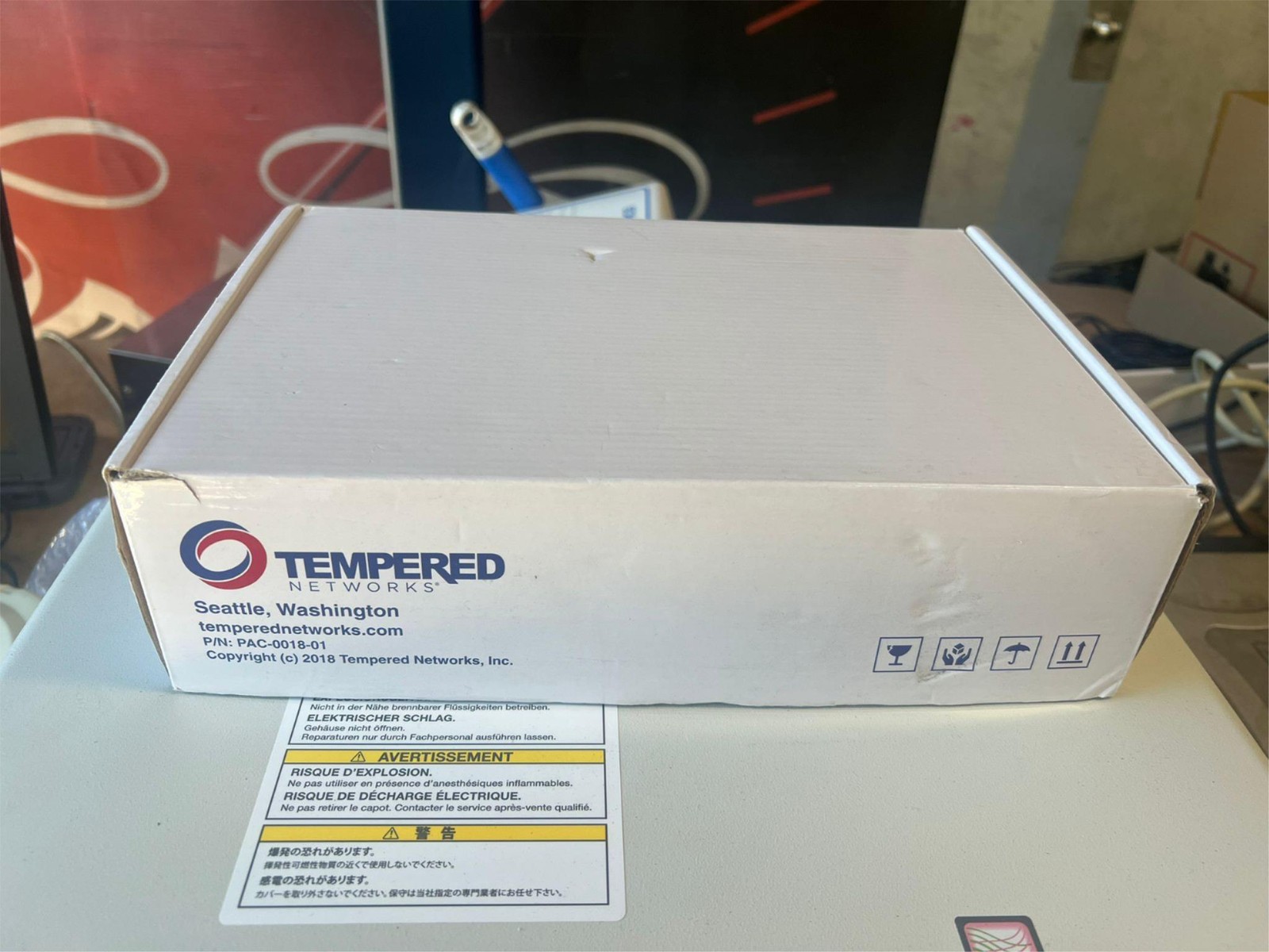 New Tempered Networks HIPswitch 150e PLF-0128-01 Zero Trust Switch 5-Port + PoE