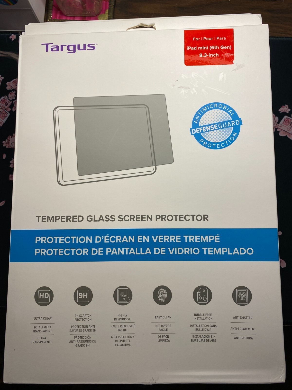 Lot of 10 Targus Tempered Glass Screen Protector iPad Mini 6 8.3" NEW Sealed