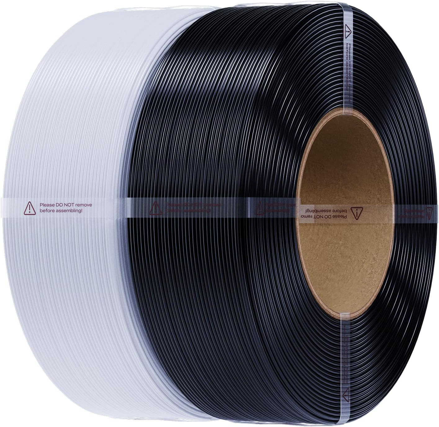 PETG Filament Refill 1.75Mm, Black & White, 2-Pack