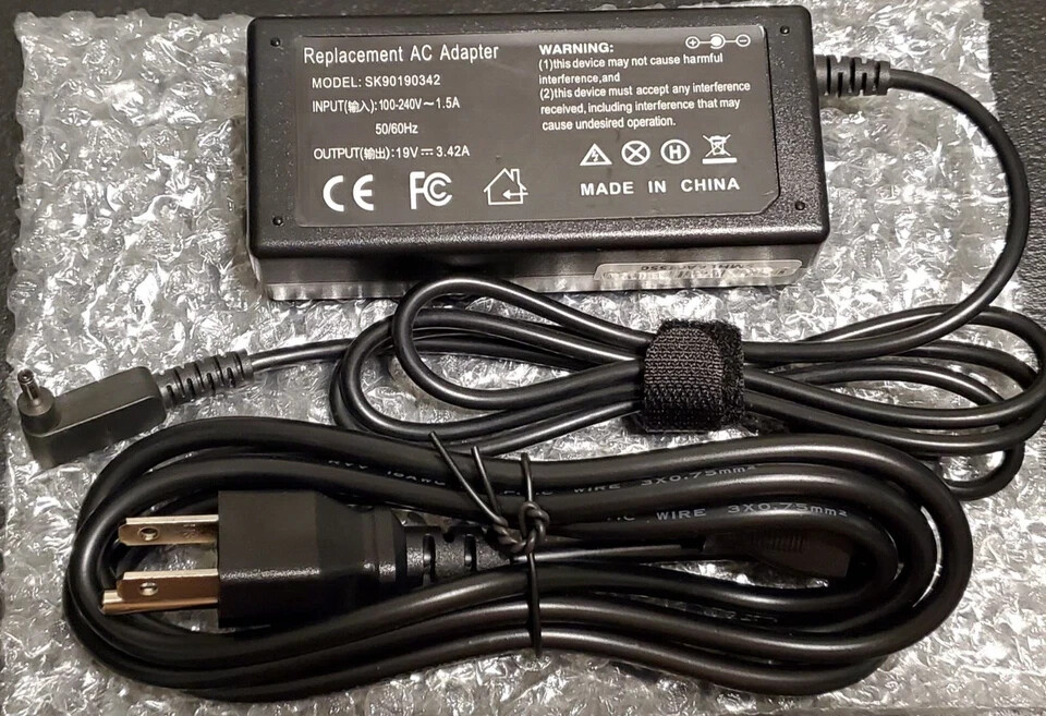 Replacement AC Adapter 100-240V