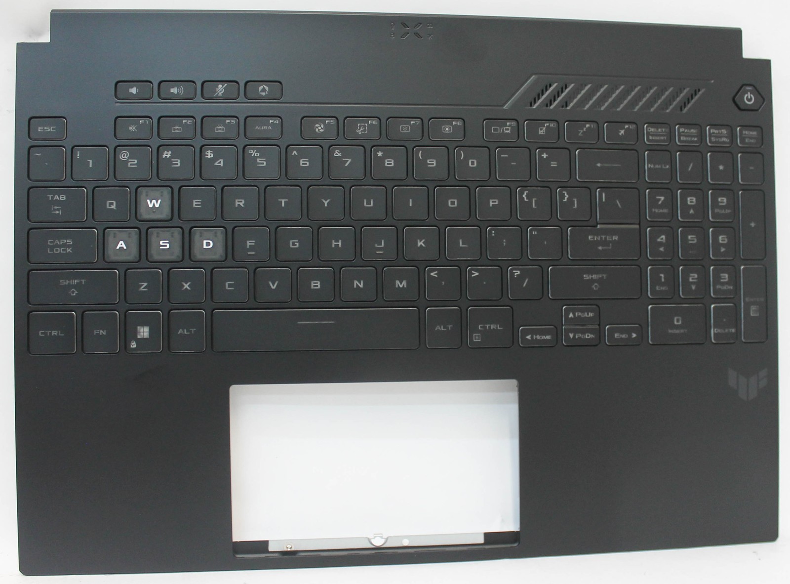 6070B2233511 ASUS Palmrest Top Cover w/ US Keyboard TUF FA607PI Grade A