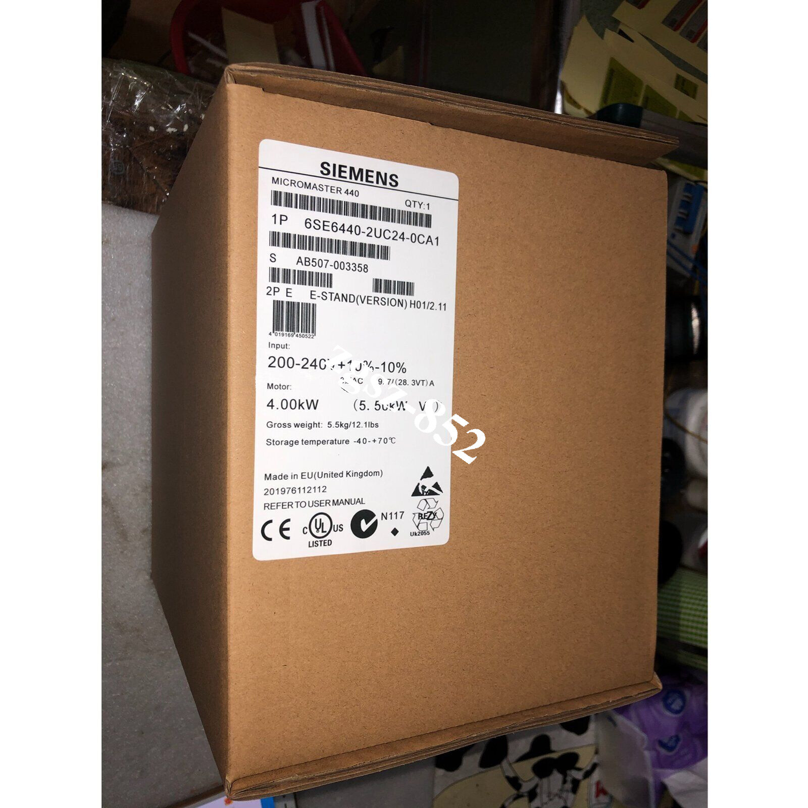 1PC New SIEMENS 6SE6440-2UC24-0CA1 6SE6 440-2UC24-0CA1 Brand New FedEx or DHL