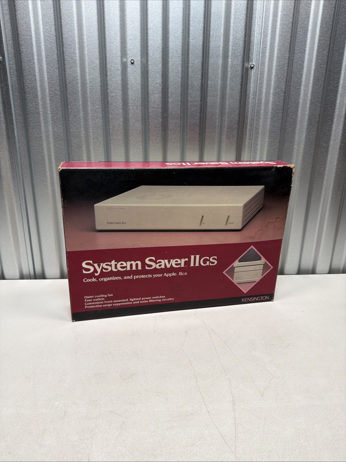 Kensington System Saver Fan For Apple IIGS Computer Tested Working Vintage 