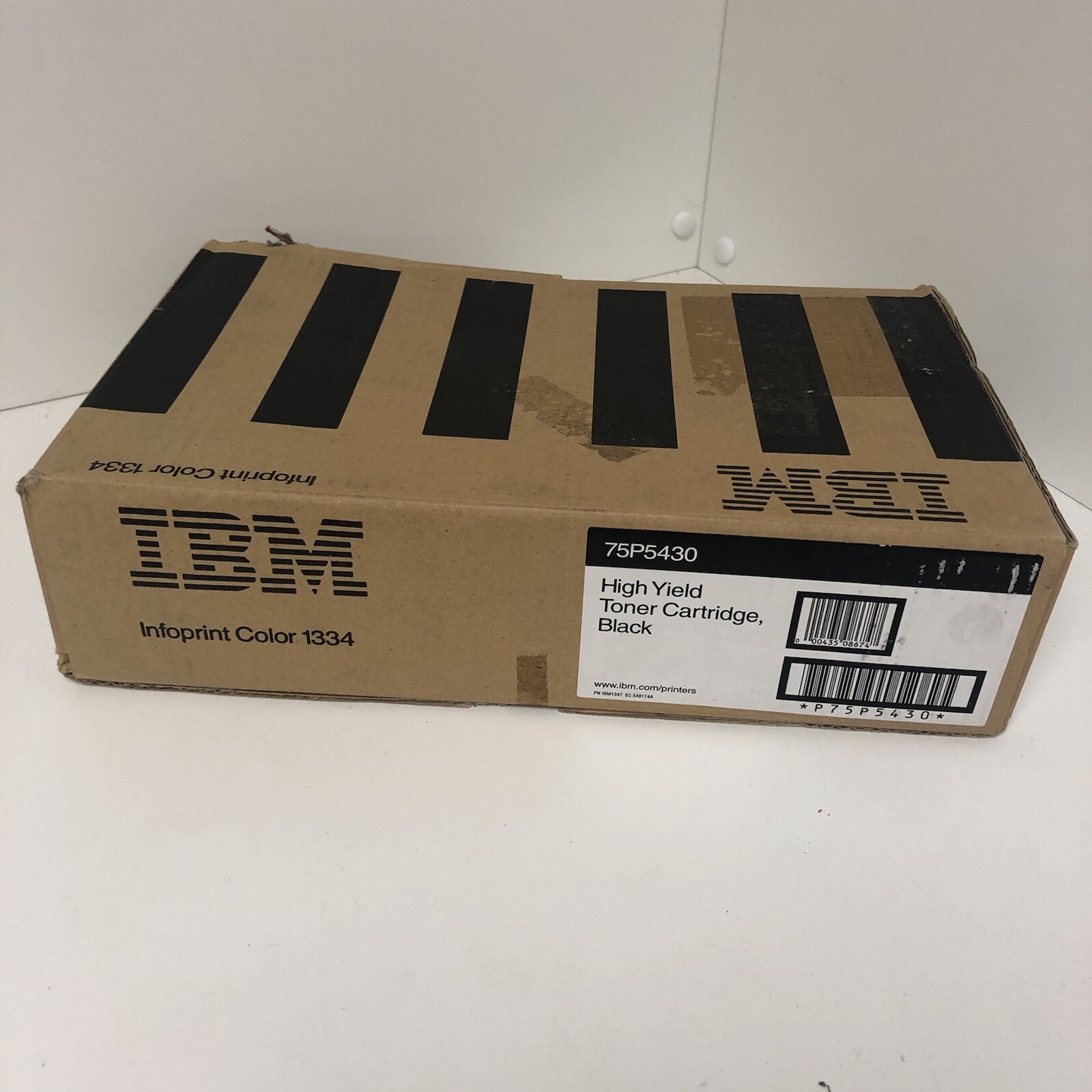Original IBM Toner 75P5430 Black Infoprint Color 1334 High Capacity Boxed