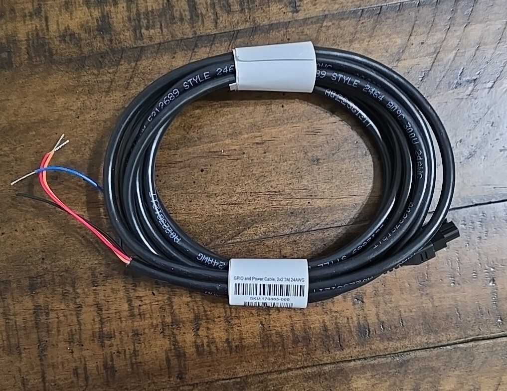 Cradlepoint Power GPIO Cable for Cellular Modems -NEW OEM 2x2 3-Meter 24 AWG