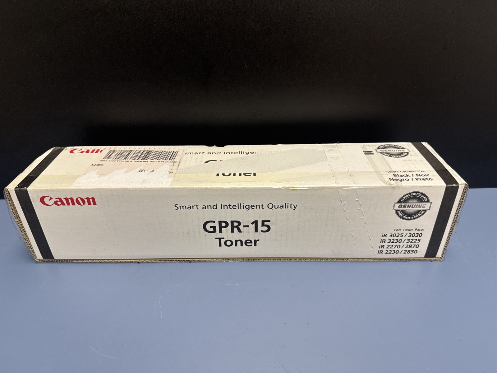 Canon Genuine GPR-15 High-Yield Black Toner Cartridge - Sealed