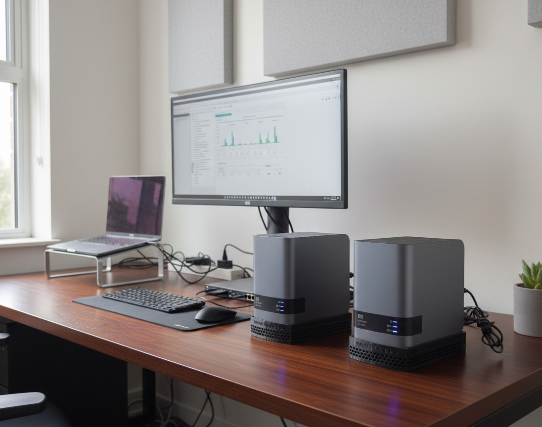 WD My Cloud EX2 Ultra Cooling Fan Adapter Base | 3D Printed NAS Fan Mount