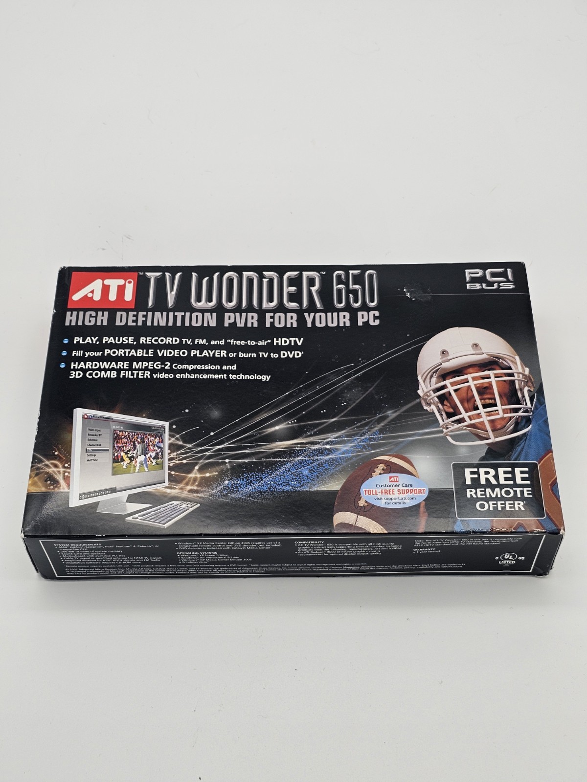 ATI 100-715331 PCI TV Wonder 650 High Definition Personal Video Recorder