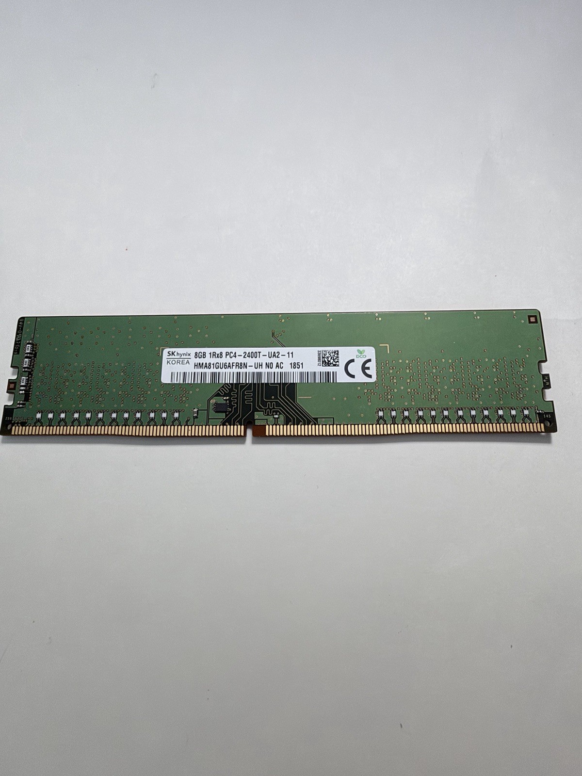 SK Hynix  8GB DDR4 2400 HMA81GU6AFR8N-UH 1Rx8 PC4-2400T-UA2-11 Desktop Memory