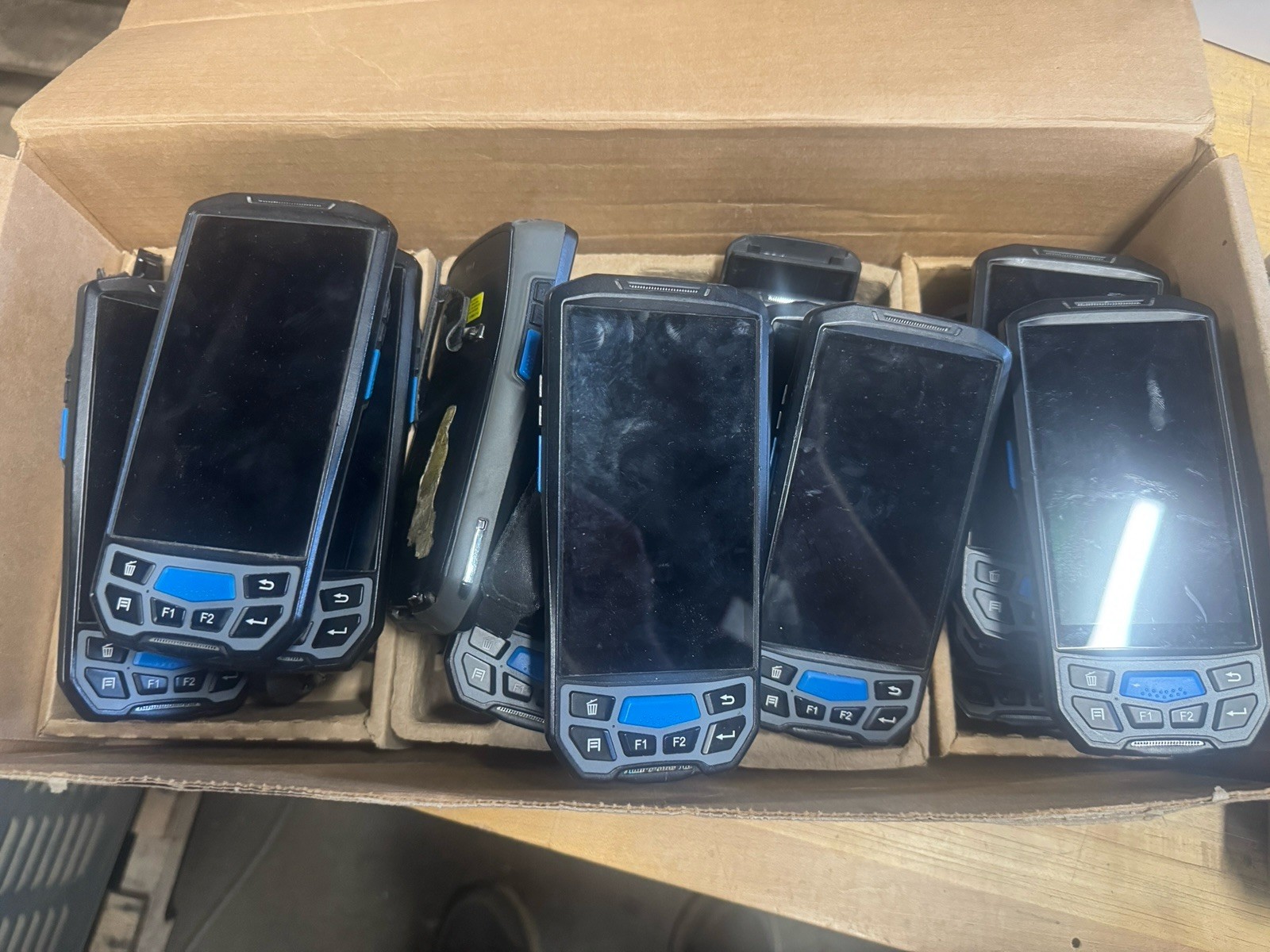 (20) MUNBYN IPDA030 Android 9 Rugged Barcode Scanner Wifi & 4G Untested