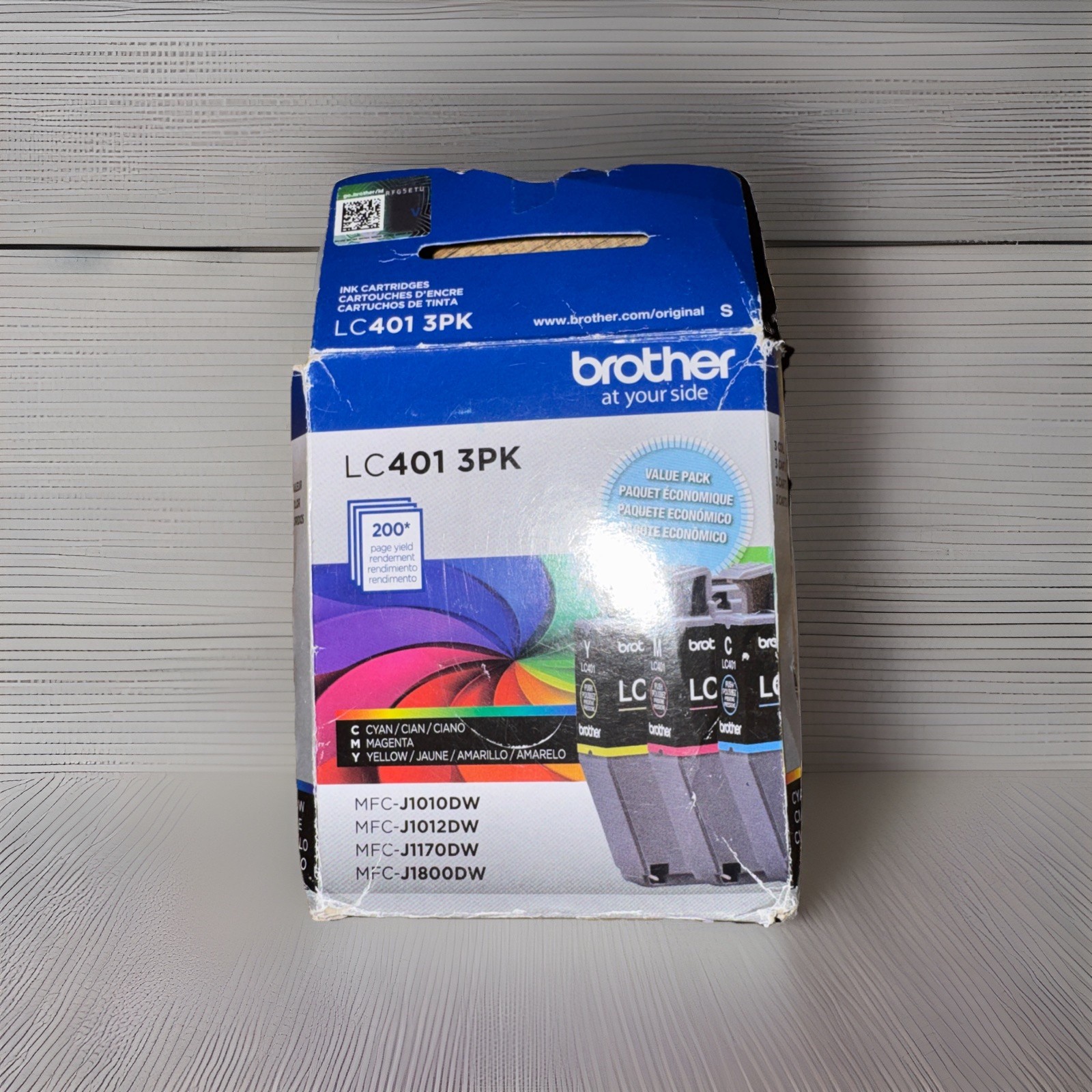 May 2026 Brother Genuine LC401 3PK Standard Yield 3-Pack Ink
