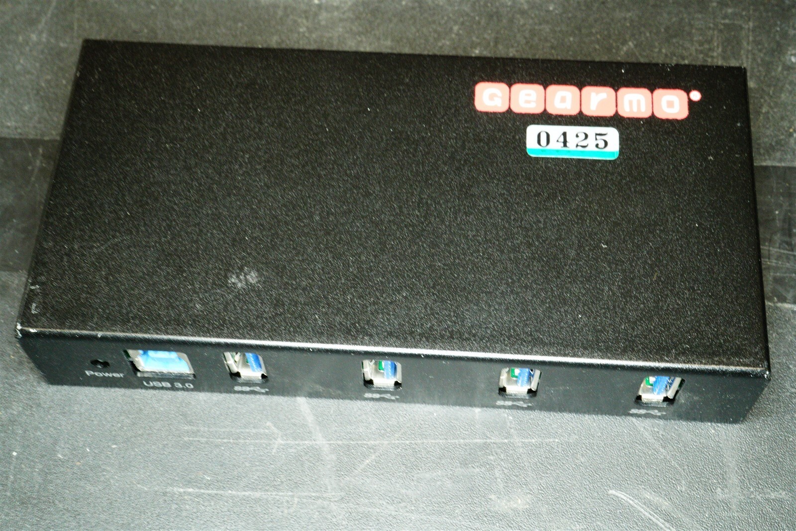 Gearmo GM-HU34 4-Port USB 3.0 Rugged Industrial Hub, No Accessores