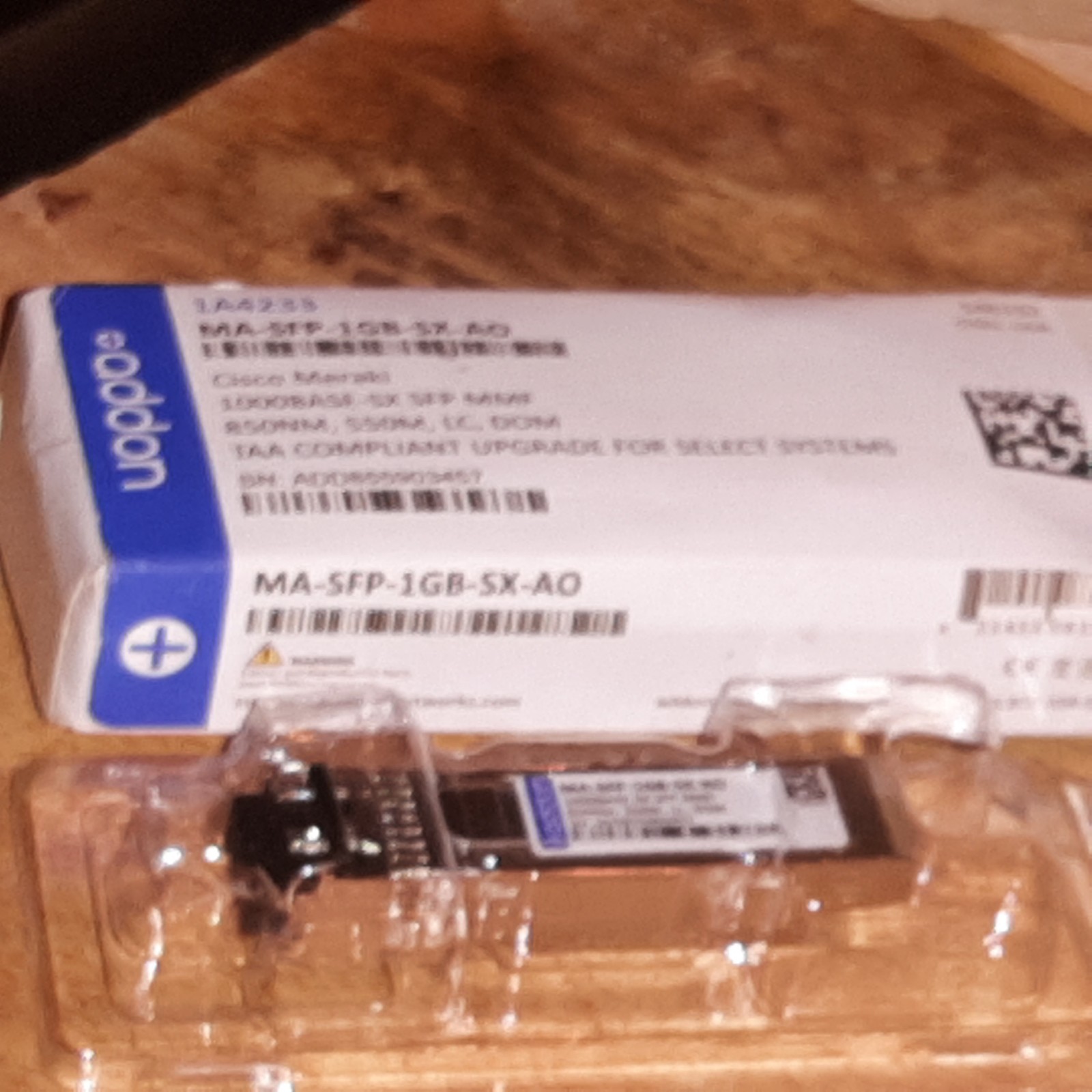 Addon Cisco Meraki Compatible Taa Compliant 1000Base-Sx MA-SFP-1GB-SX-AO