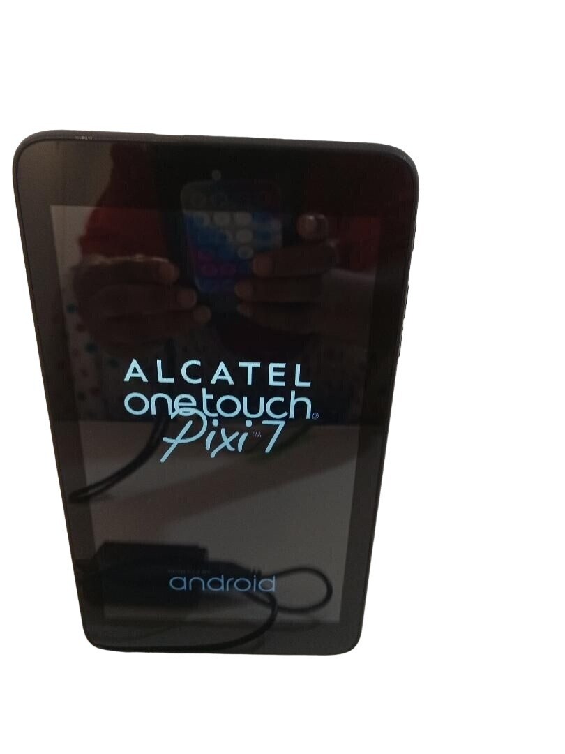 Alcatel Onetouch Tablet Pixi7 Black 7.5 In 9006W Bluetooth Need Password To Open