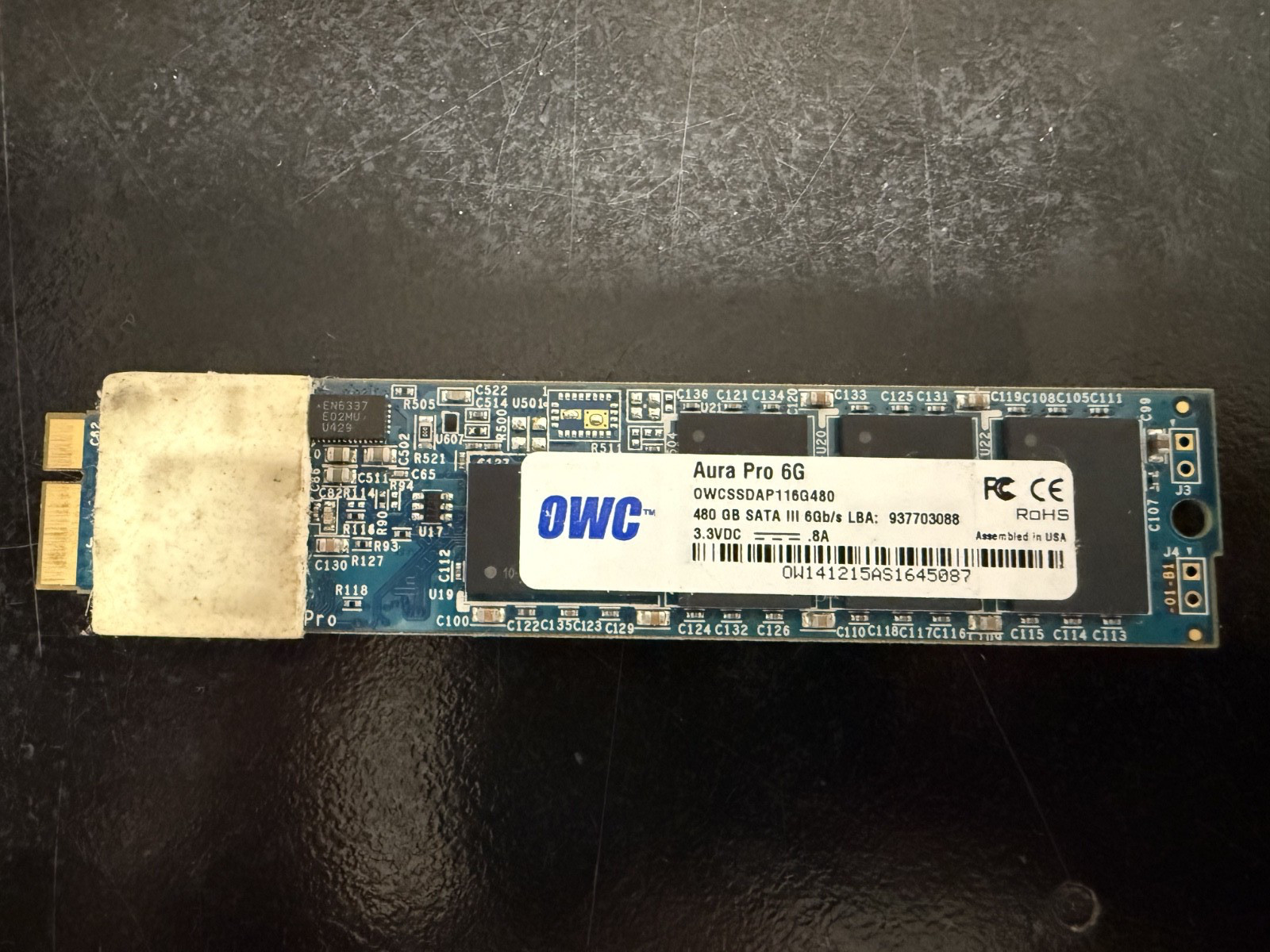 Other World Computing Aura Pro 480GB (OWCSSDAP116G480) SSD
