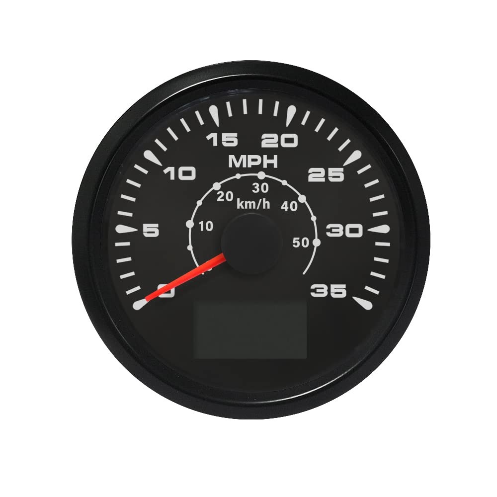 ELING ATV Car Boat GPS Speedometer Velometer 035MPH 055KM/H Odometer Gauge Ki...