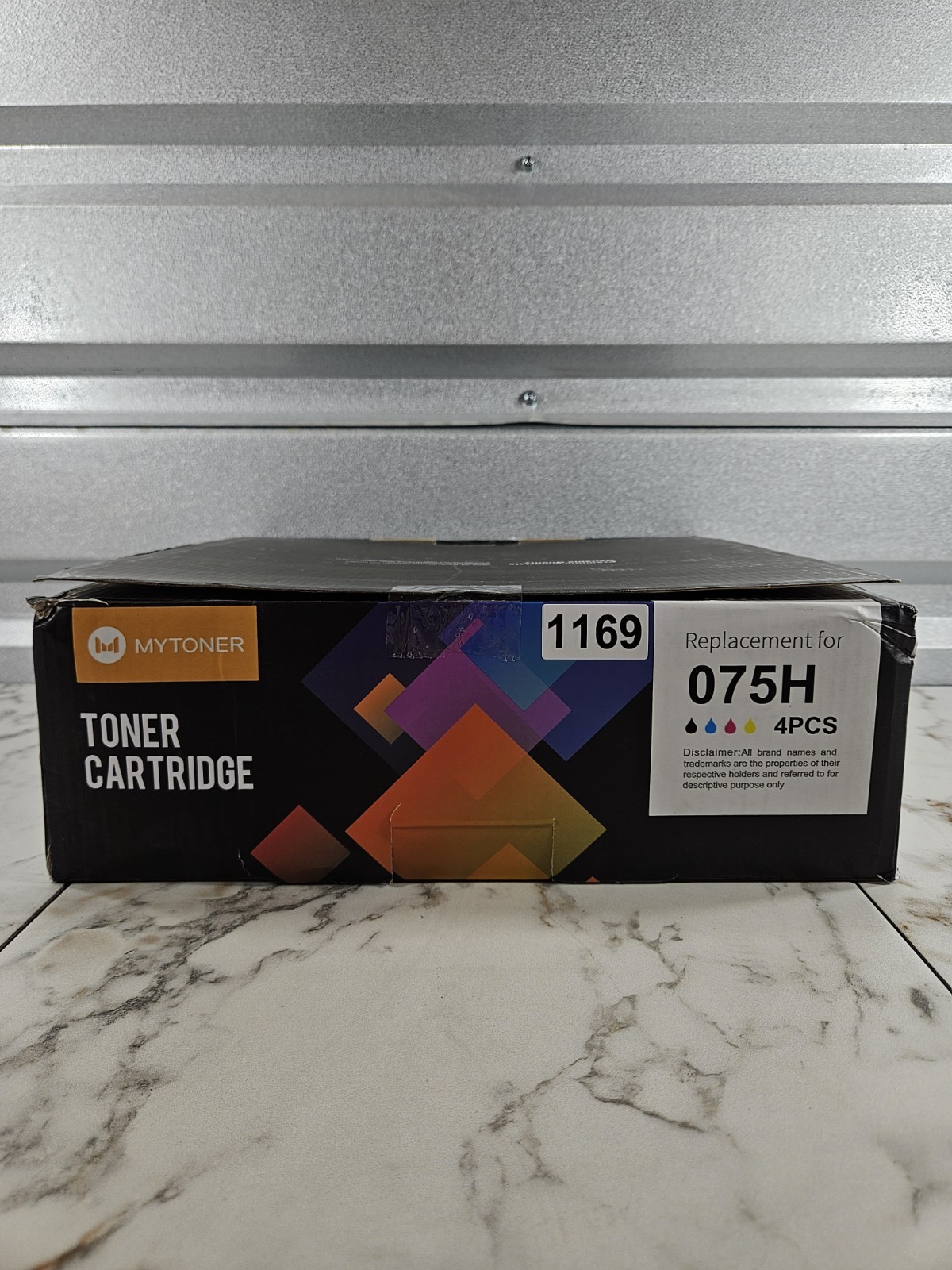 *read* MYTONER 075H Compatible Laser Toner Cartridge 4-Pack for Canon