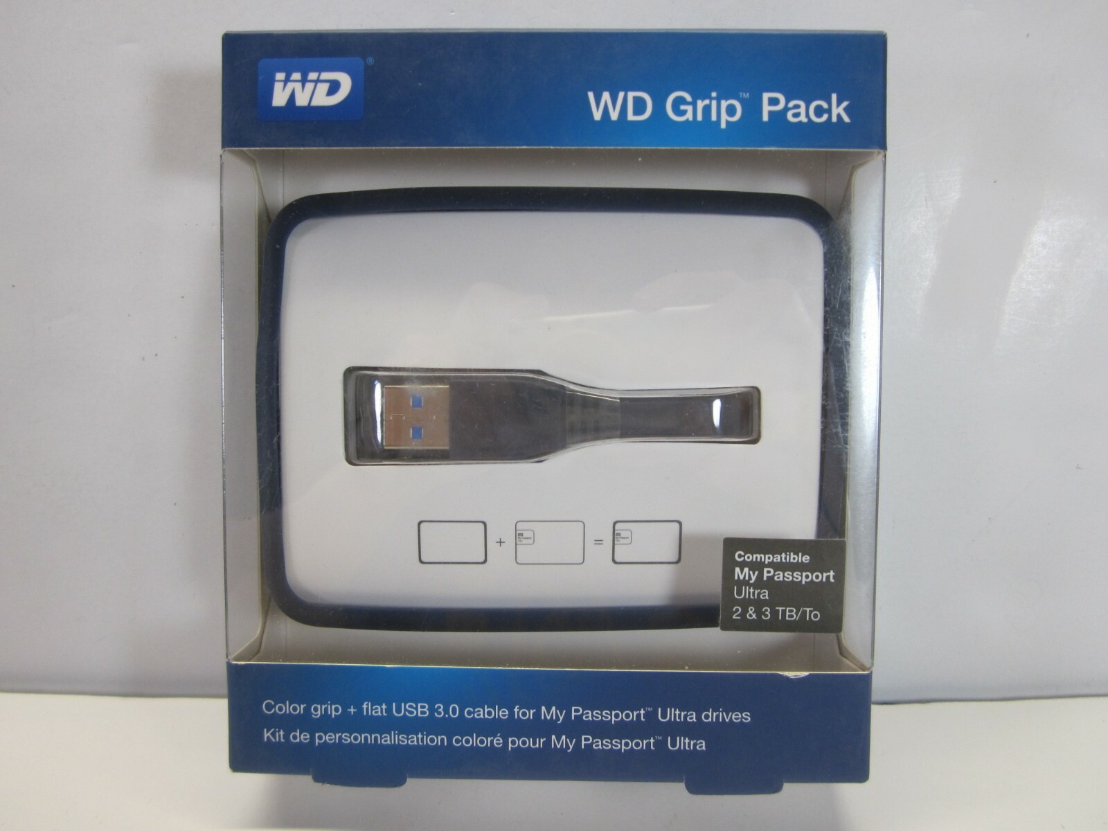 WD Grip Pack - My Passport Ultra 2 & 3 TB - USB3.0 Cable (Brand New Sealed)