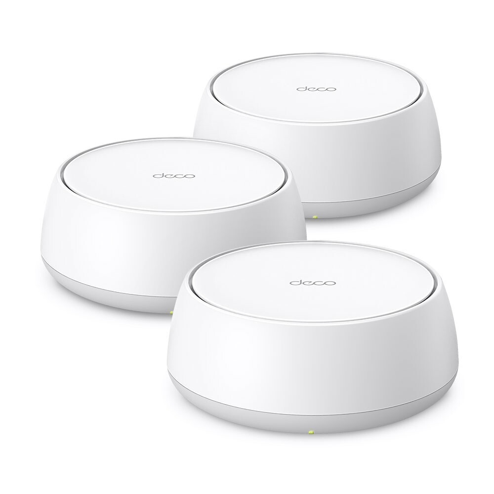 TP-Link Deco BE25 3 Pack | BE5000 Wireless Whole Home Mesh Wi-Fi 7 System