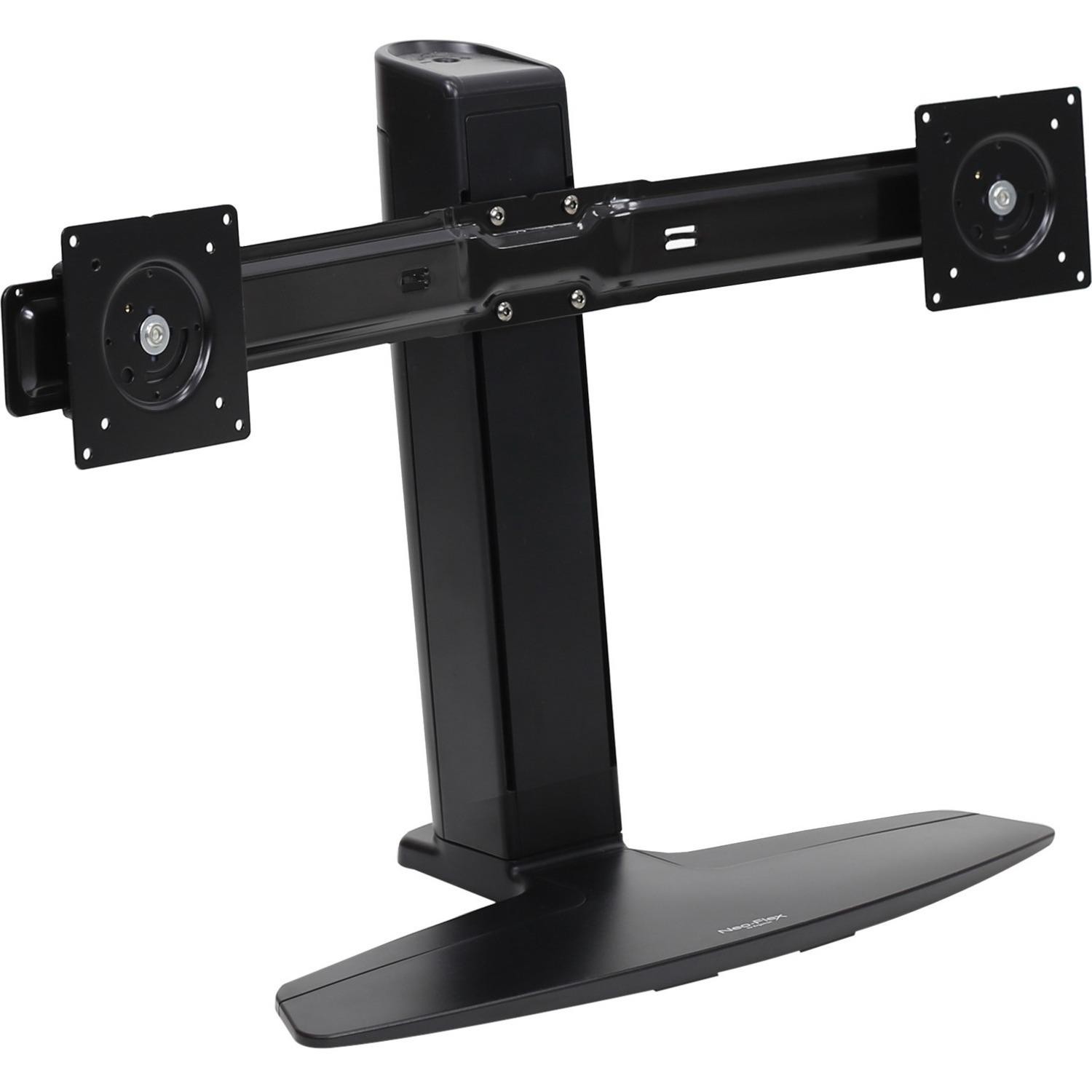 Ergotron 33-330-085 Neo-Flex Dual LCD Monitor Lift Stand for 24" Monitors