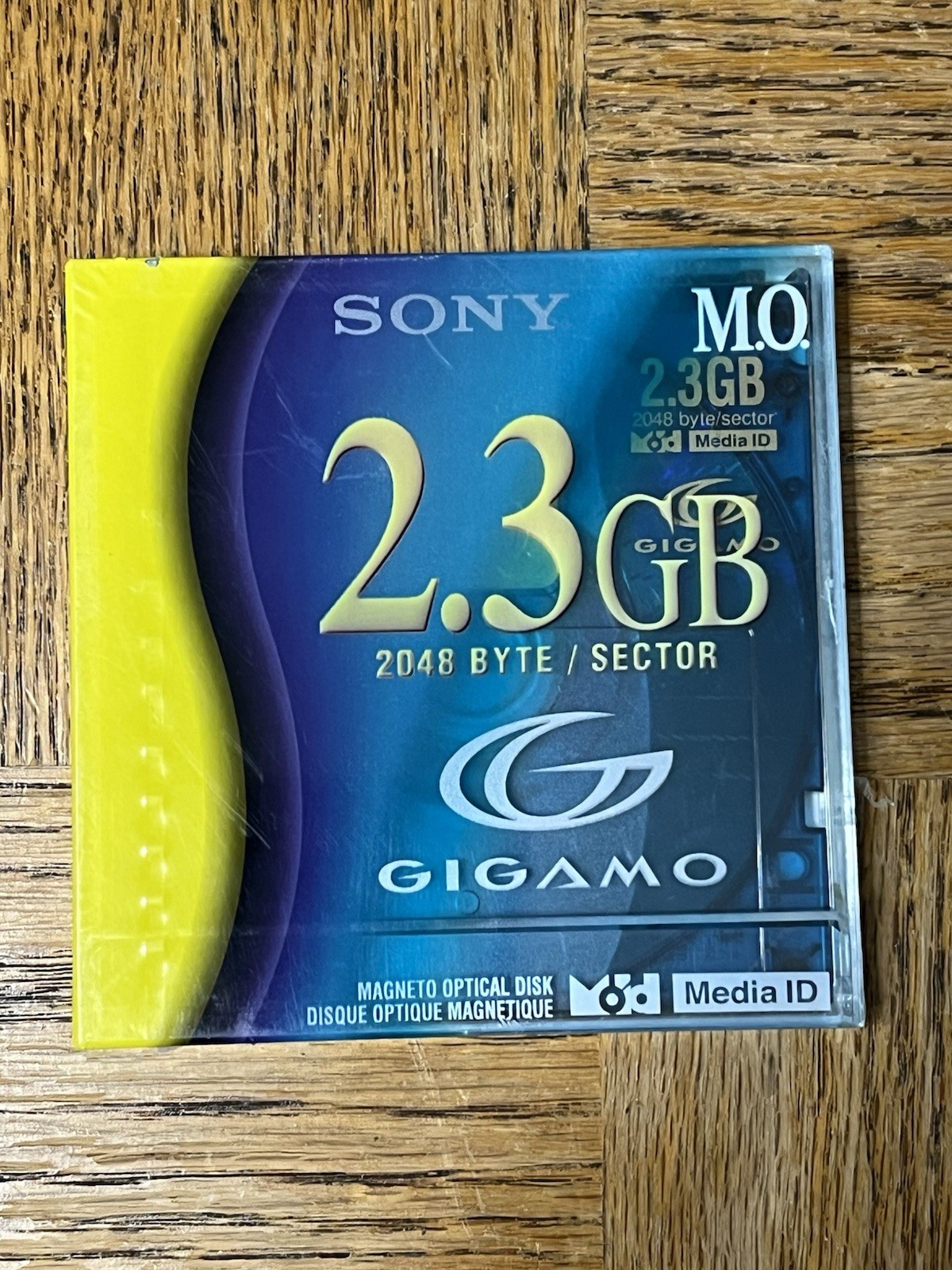 Sony 3.5inch 2.3GB Rewritable MO Disk EDMG23C EJ Sealed