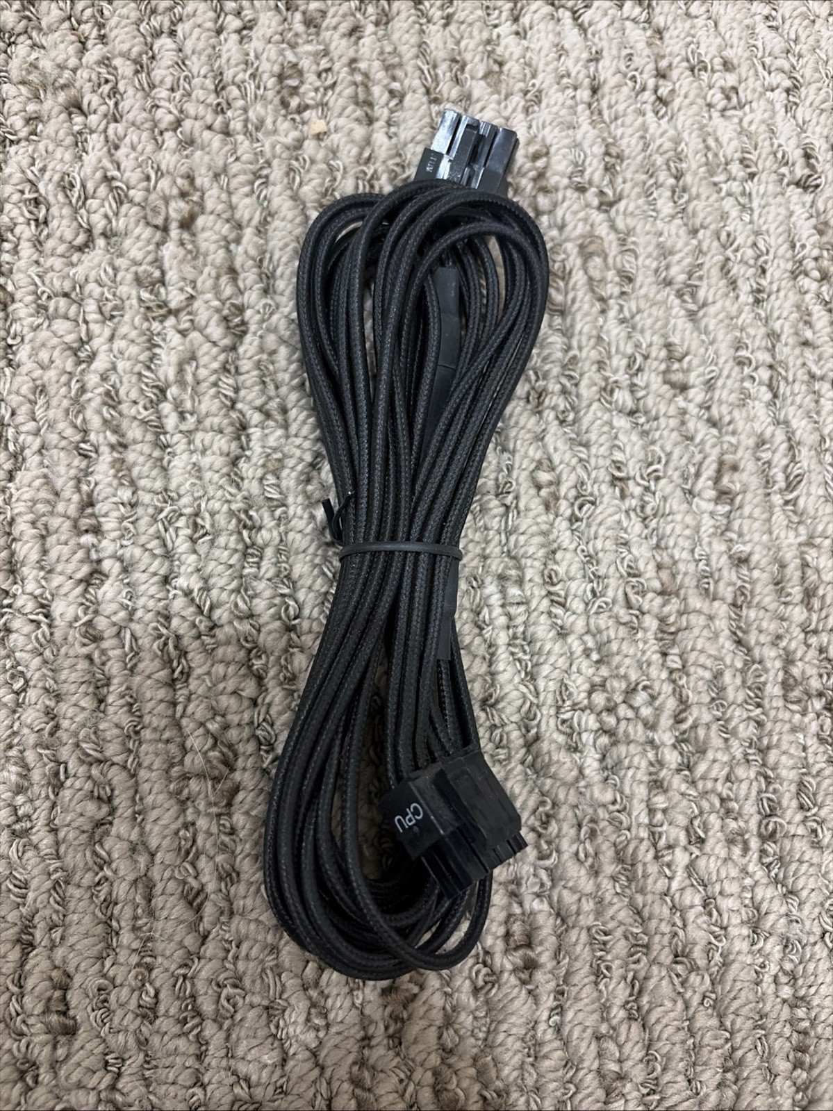 Genuine Corsair Individually Sleeved CPU EPS 8-Pin 4+4 Cable Type 3 Type 4 Black