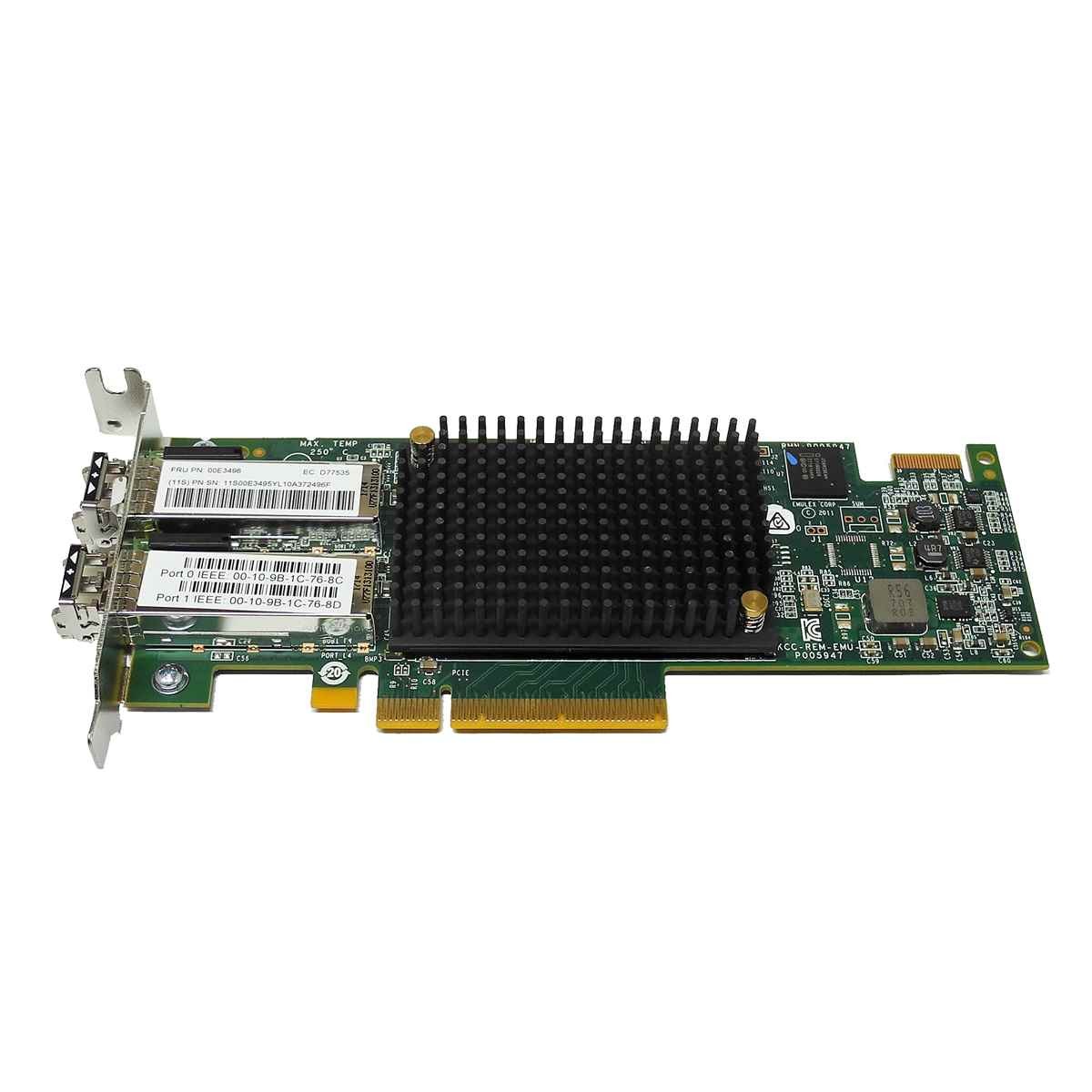 IBM 577F LPE16002 Dual Port 16Gb/s PCIe x8 FC Host Bus Adapter 00E3496 LP