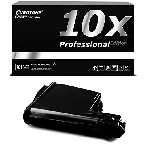 Eurotone 10x Toner Cartridge Compatible for Kyocera TK1115 Black xK-eco#310
