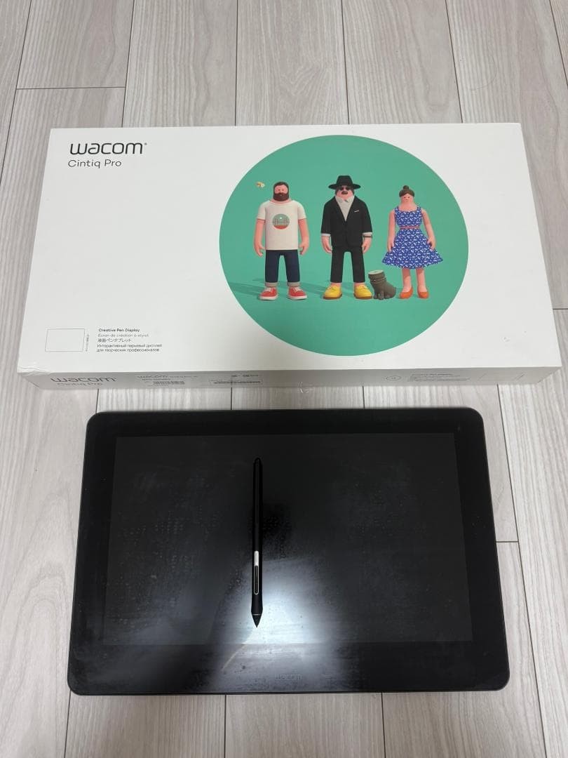 Wacom DTH-1620/K0 Cintiq Pro 16 Inch Pro Graphic LCD Pen Tablet Black Used