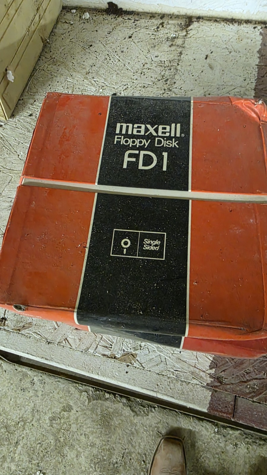 Vintage Maxwell Floppy Disc