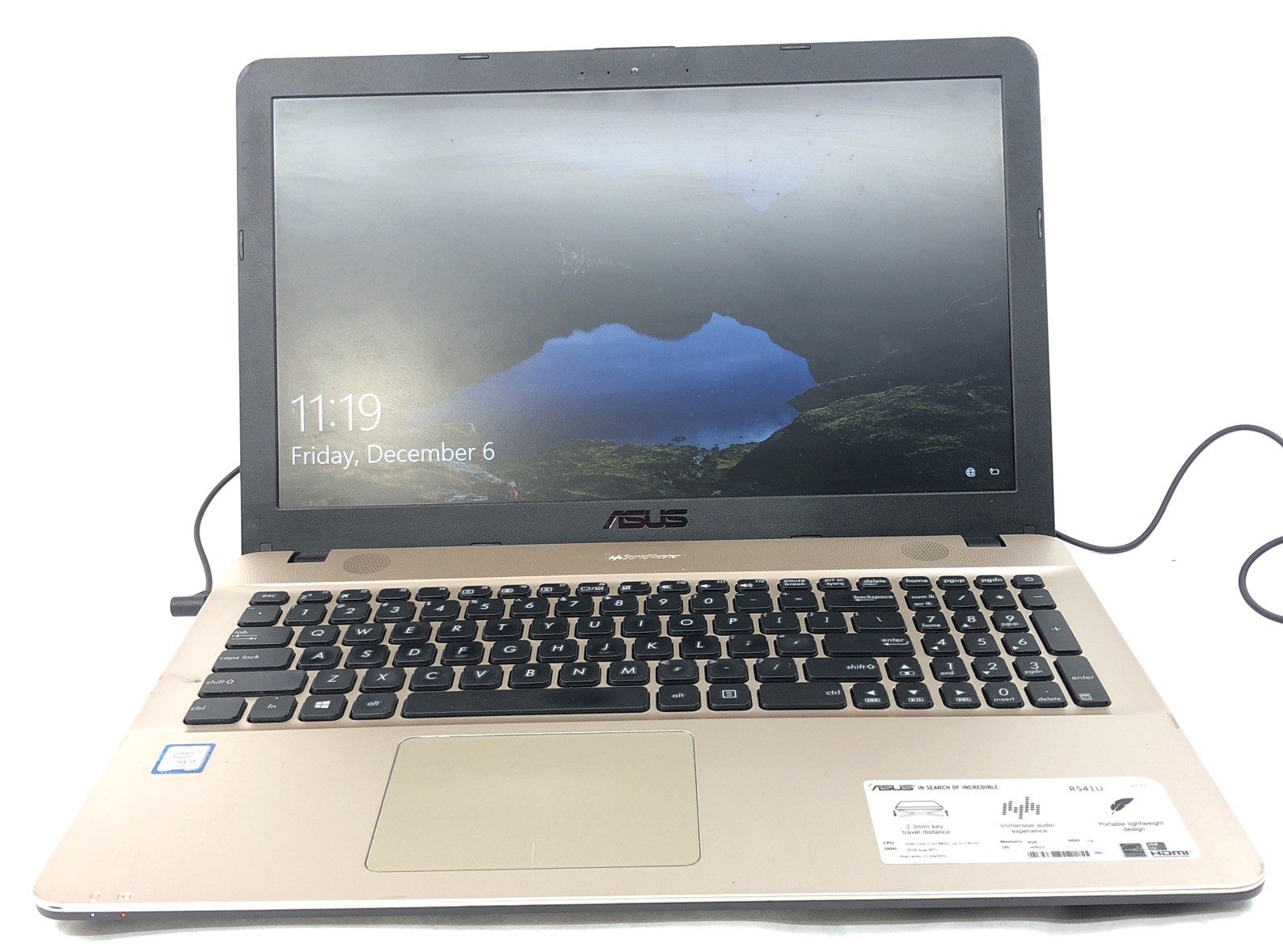 Asus VivoBook Max, Intel Core i5-6198DU @2.30GHz, 8GB RAM, 1TB HDD, Windows 10