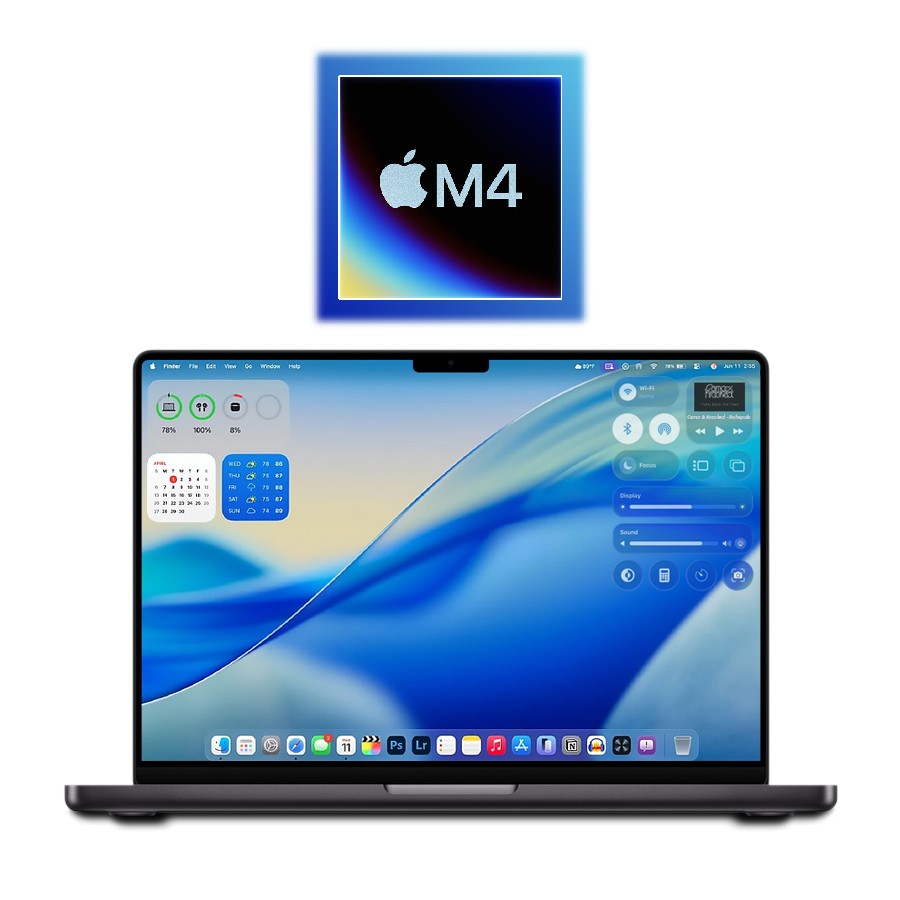2024 Apple M4 MacBook Pro 14" 90%+ Battery 16GB/512GB (Black) A3112 w/Warranty