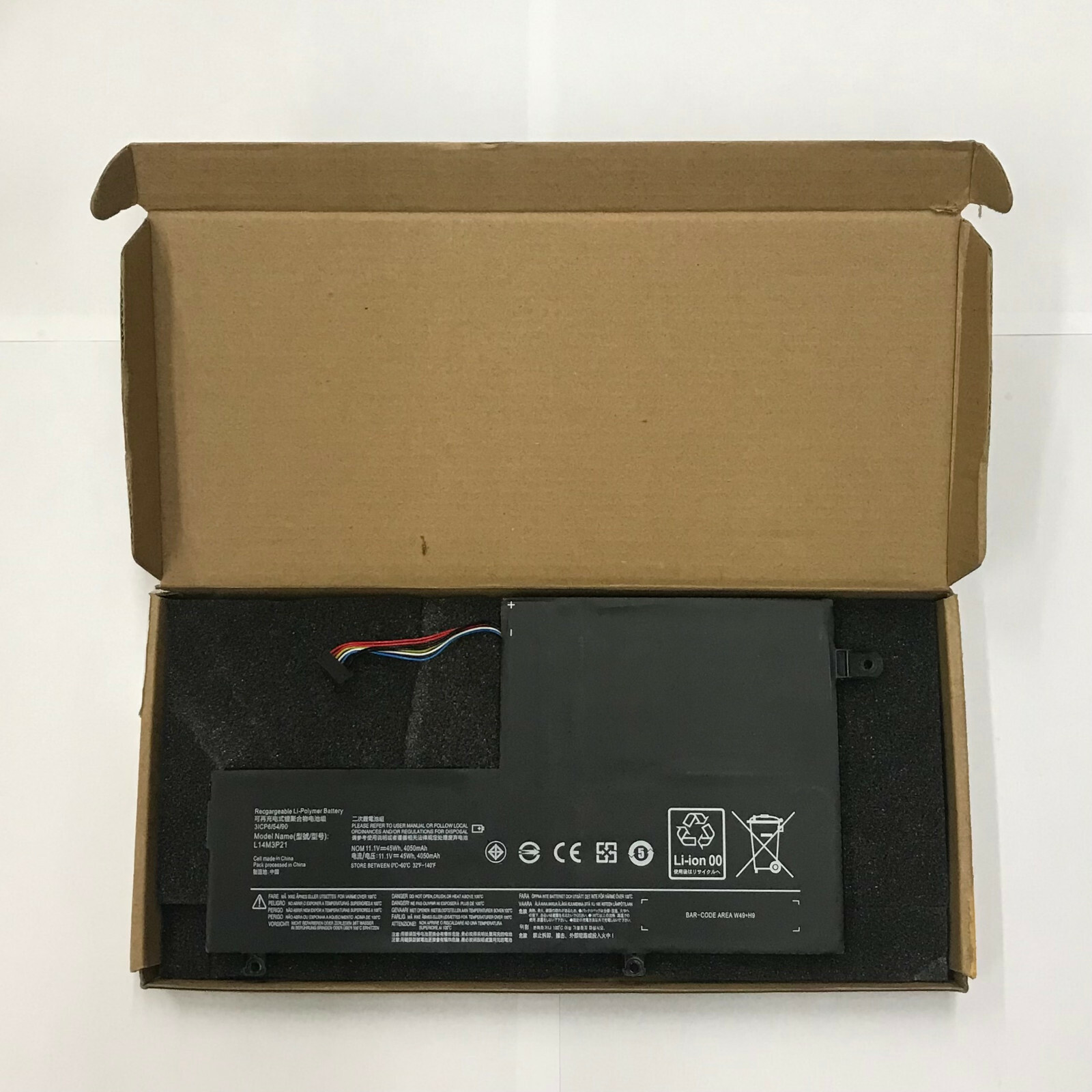 For Lenovo Flex3 - 1470 Laptop Battery L14M3P21 11.1V 45Wh 4050 mAh