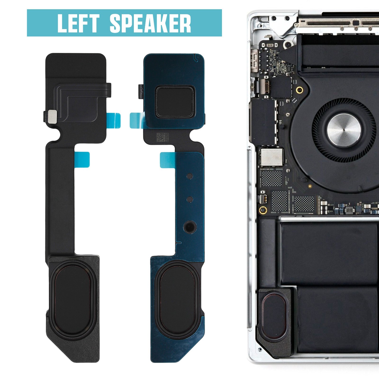 OEM Left Right Speaekr Loudspeaker Buzzer For MacBook Pro 16" 2021  Model: A2485