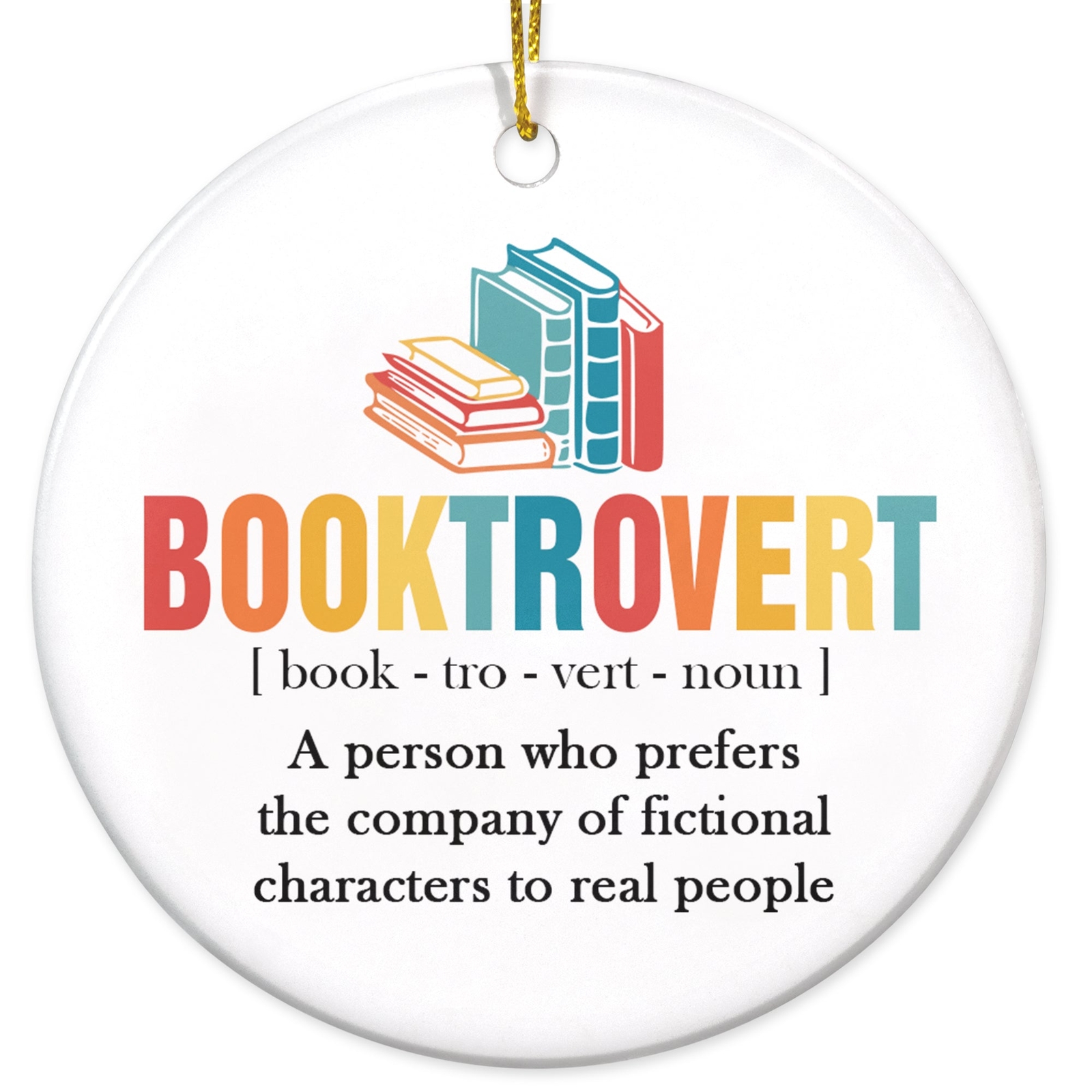 Christmas Ornaments Gifts for Book Lovers, Christmas Decoration - Birthday, Chri