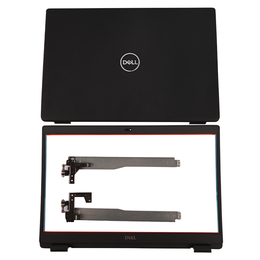 LCD Rear Back Cover + Bezel +Hinges For Dell Latitude 3510 E3510 08XVW9