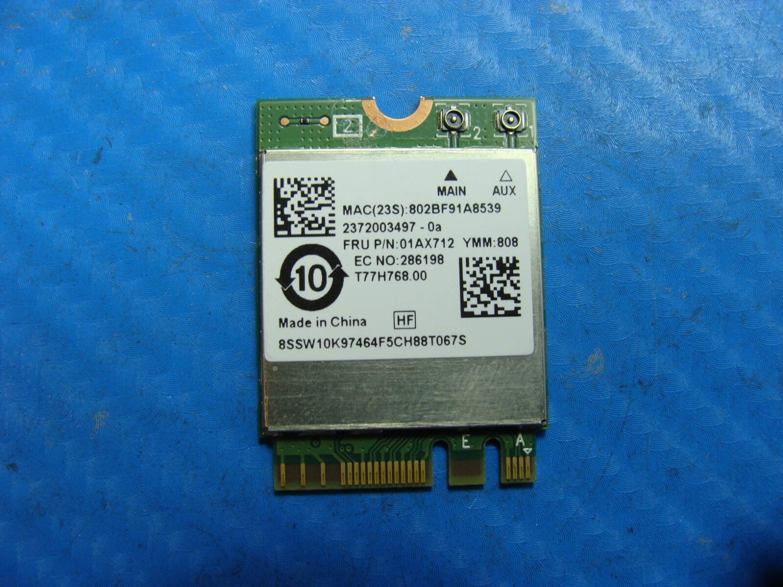 Lenovo Legion Y7000P-1060 81LF 15.6" OEM Wireless WiFi Card RTL8822BE 01AX712